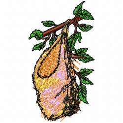 Bird Houses Embroidery Design 12 Bird Houses Embroidery Design 12